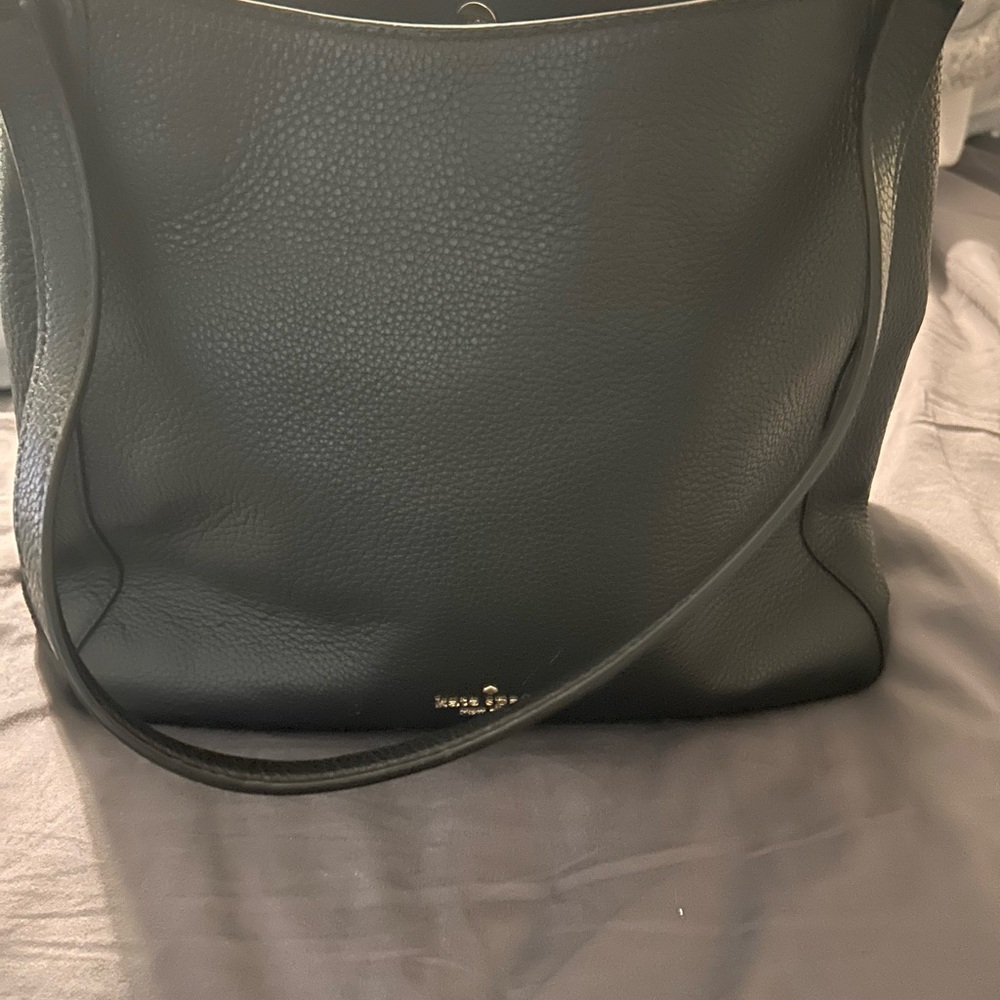 Kate Spade Black Leather Shoulder Bag